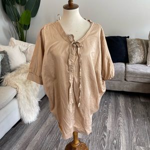 Moulinette Soeurs oversized nude top